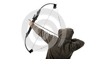 Bow hunter photo