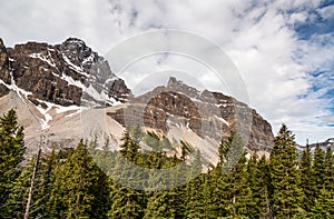 Bow Lake area Crowfoot Mountains- Banff National Park-Alberta-Canad