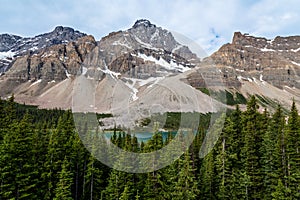 Bow Lake area Crowfoot Mountains- Banff National Park-Alberta-Canada