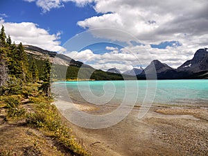 Bow Lake, Mountains Icefields Parkway, Canadian Rockies