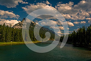 Bow River Banff Alberta