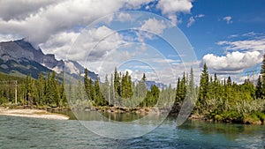 Bow River - Banff National Park - Alberta - Canada