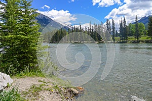 Bow River in Banff