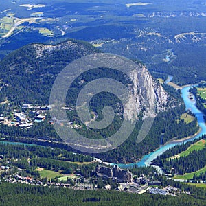 Bow river valley