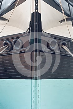 Bow of a Sailing Ship