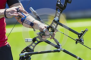 Bow shooting hands only