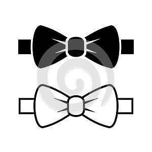 Bow Tie Icons Set photo