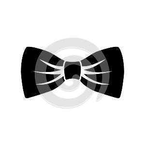 Bow tie or neck tie simple icons isolated. Elegant silk neck bow. Vip event accessory Ã¢â¬â vector