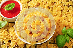 Bow tie pasta