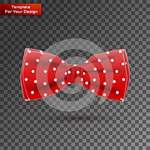 The bow tie On transparent Background