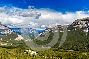 Bow Valley in Banff national park