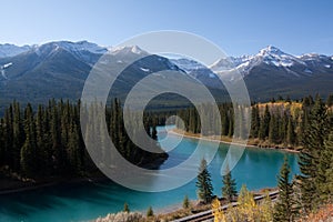 Bow valley parkway lookout photo