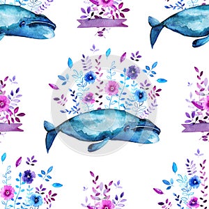 Bowhead whale pattern