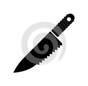 Bowie knife icon