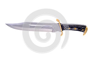 Bowie Knife isolate over white