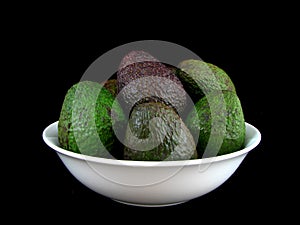 Bowl of Avocadoes
