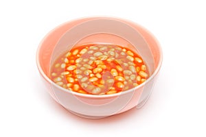 Bowl Of Baked Beans 