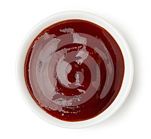 Bowl of barbecue sauce