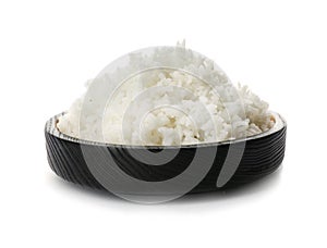 Bowl of boiled rice
