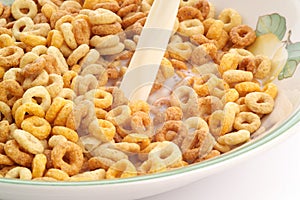 Bowl of breakfast cereal