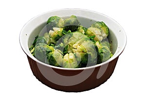 Bowl of brussel sprouts