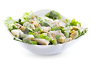 Bowl of chicken salad