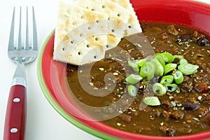 Bowl of Chili with Beef