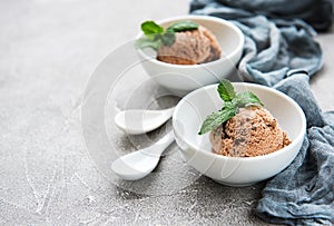 Chocolate ice cream