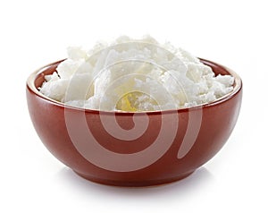 Bowl of coconut oil