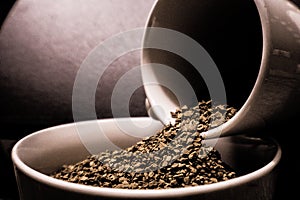 Bowl Coffee Beans Cup Lowlight