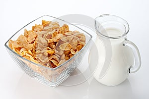 Bowl of cornflakes