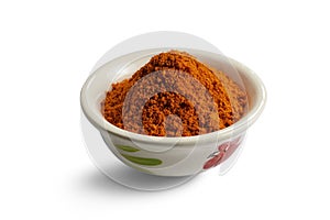 Bowl of curry powder