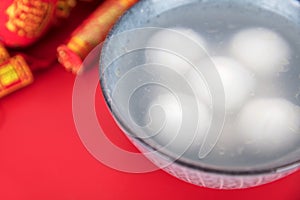 A bowl of festival dumplings