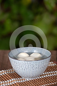 A bowl of food for the Lantern Festival