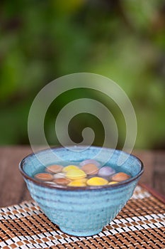 A bowl of food for the Lantern Festival