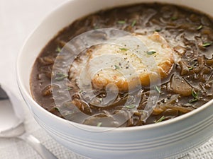 Bowl of French Onion Soup