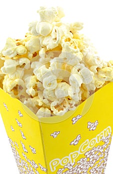 Bowl of fresh popcorn