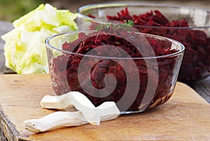 Bowl of fresh vegetables