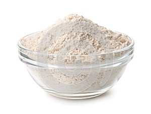 Bowl of gluten-free oat flour