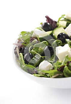 Bowl of Greek salad