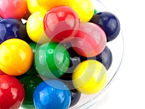 Bowl of gumballs