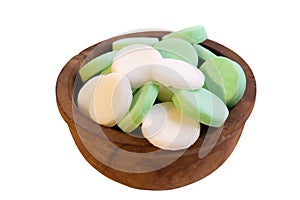 Bowl of Home-made Peppermints