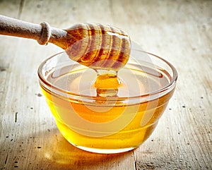 Bowl of honey