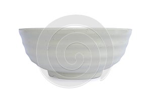 A bowl isolated on a white background