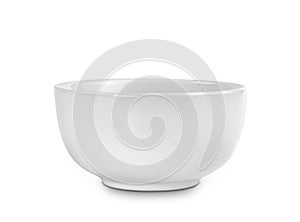 Bowl isolated on white background ,include clipping path