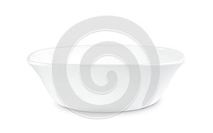 Bowl isolated on white background ,include clipping path