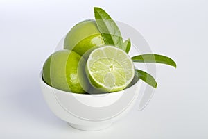 Bowl of Limes photo