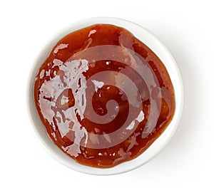 Bowl of mango chutney