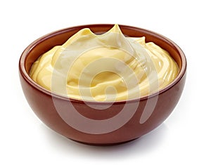 Bowl of mayonnaise