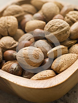 Bowl Of Mixed Nuts